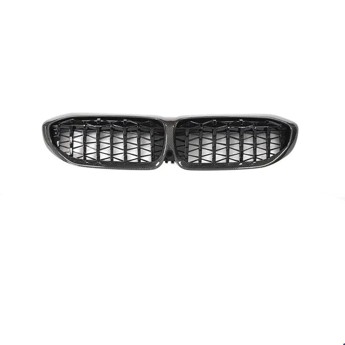 Carbon Fiber Kidney Grille for BMW M340I G20 2019-2022 Diamond Style