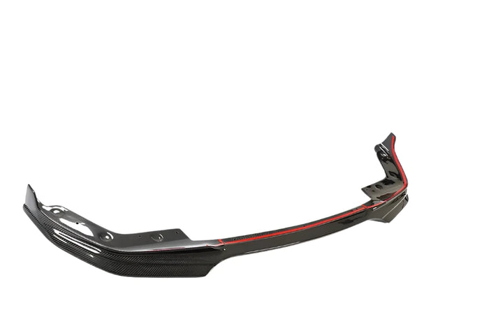 Carbon Fiber Front Bumper Lip Splitter Chin for BMW 3 Series G20 M340 M Sport Sedan 2019UP