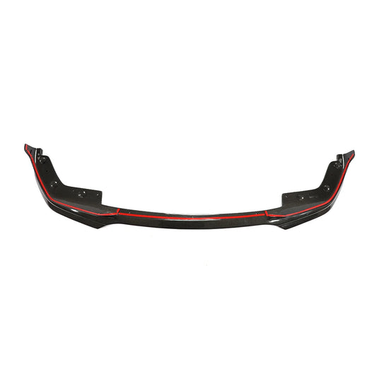 Carbon Fiber Front Bumper Lip Splitter Chin for BMW 3 Series G20 M340 M Sport Sedan 2019UP