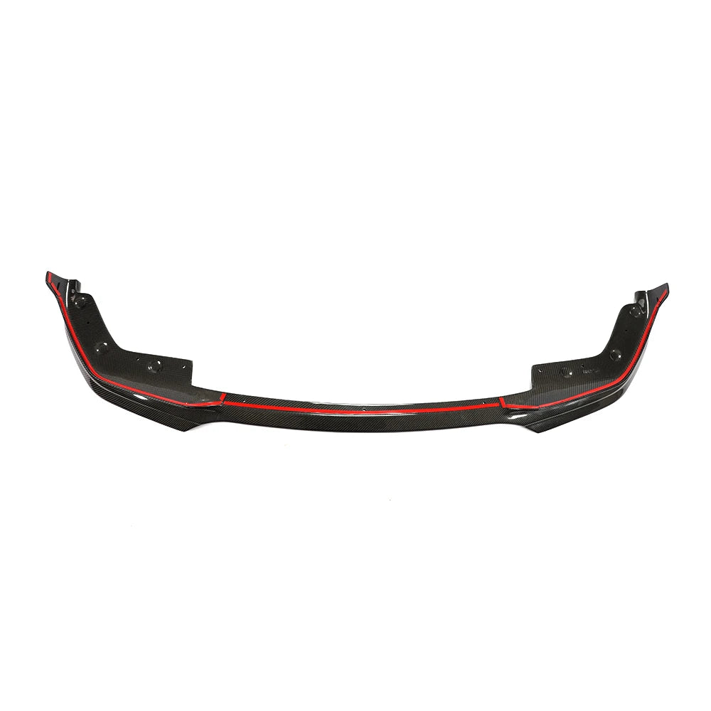 Carbon Fiber Front Bumper Lip Splitter Chin for BMW 3 Series G20 M340 M Sport Sedan 2019UP