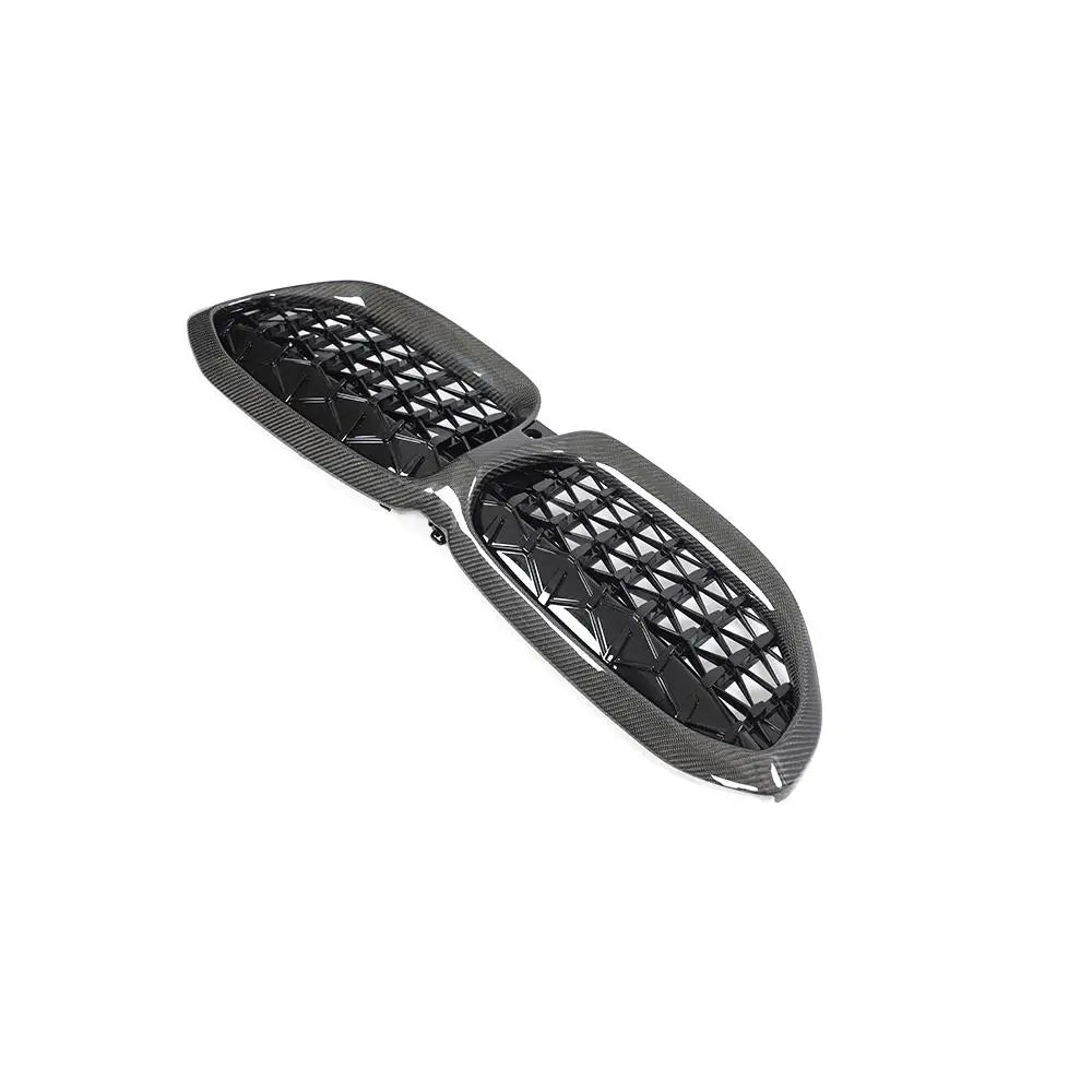 Carbon Fiber Kidney Grille for BMW M340I G20 2019-2022 Diamond Style
